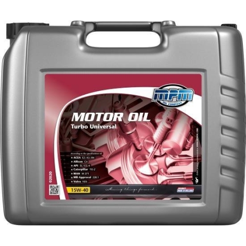 MPM Motorolie 15W40 Turbo universal - 20 liter can