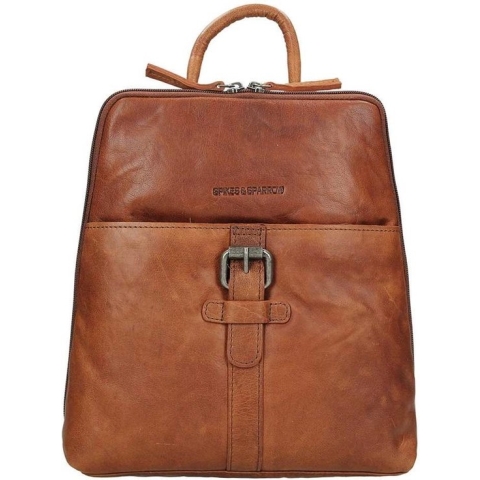 Spikes & Sparrow Rugzak / Rugtas - 6 Liter - Texas - Leer - Cognac
