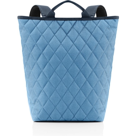 Reisenthel Shopper-Backpack Rugzak/Shopper - 16L -  Rhombus Blauw