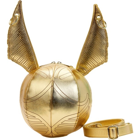 Harry Potter Loungefly Crossbody Bag Golden Snitch