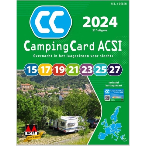 ACSI Campinggids - CampingCard ACSI 2024 Nederlands