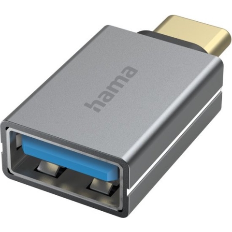 Hama USB 3.2 Gen 1 (USB 3.0) Adapter [1x USB 3.2 Gen 1 stekker C (USB 3.0) - 1x USB 3.2 Gen 1 bus A (USB 3.0)]