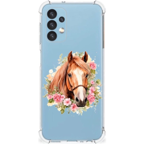 Case Anti-shock geschikt voor Samsung Galaxy A13 (4G) Paard