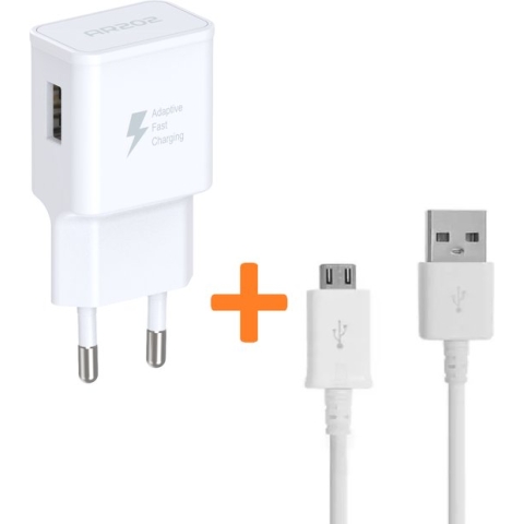 Oplader voor Alcatel| Inclusief 1 Meter Kabel | Lader  | Oplader Alcatel | Alcatel Lader