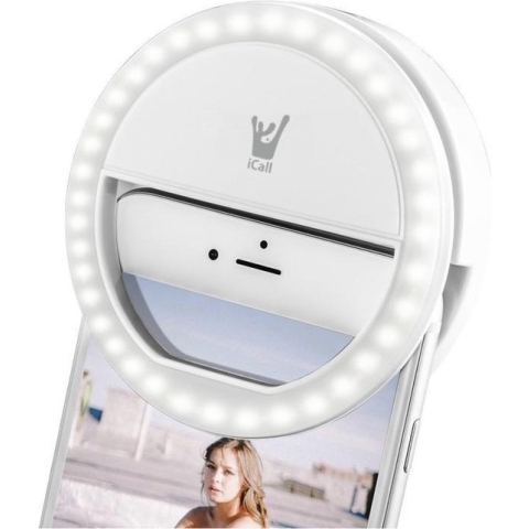 Ringlamp - Selfie Ring Light - Ring Lamp Universeel voor Smartphone / Telefoon / GSM