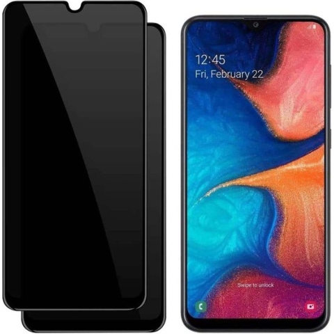 Arara Samsung Galaxy A41 Privacy Screenprotector 2Pack - Samsung Galaxy A41 Privacy Screenprotector - Privacy Screenprotector Samsung 41 - Privacy Glass A41 - Privacy Screenprotector Samsung A41 - Privacy Screenprotector Arara