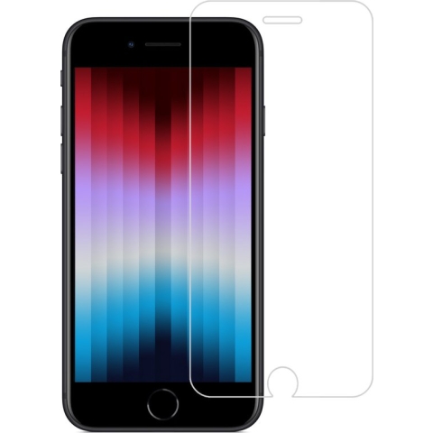 iPhone SE 2022 Screenprotector Gehard Glas - iPhone SE 2022 Screen Protector Glas