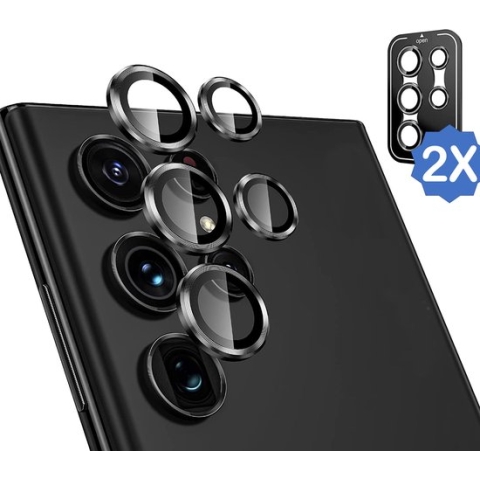 Samsung Galaxy S22 Ultra Screenprotector voor Camera - Beschermglas Camera Glas - 2 Stuks