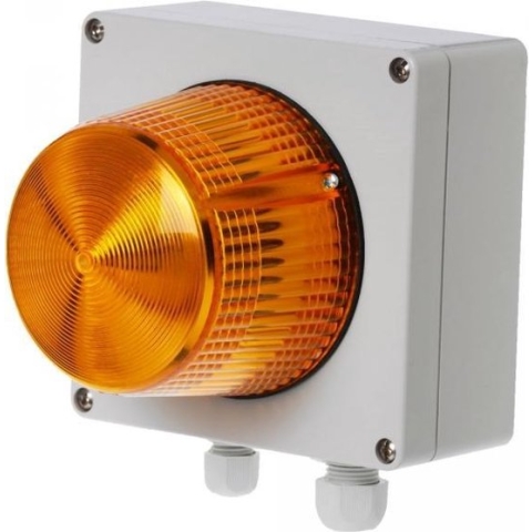 BEZET-WERK BLITZ 870 Telefoon-FLITSER oranje/geel-glas 1-855.87.0.30