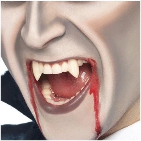 Halloween - 2 stuks vampieren horror nep tandjes