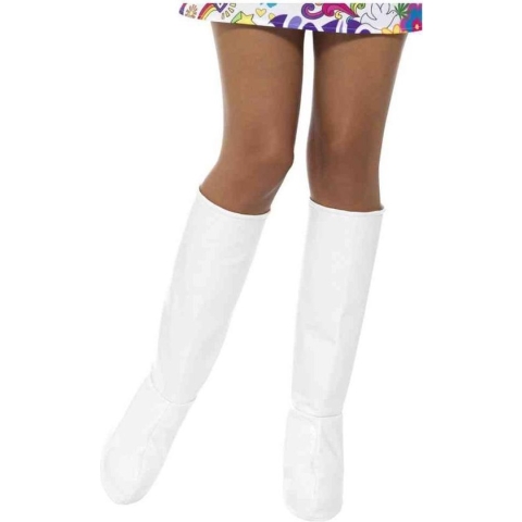 Witte laarshoezen voor dames