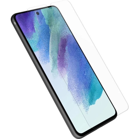LuxeBass Screenprotector geschikt voor Samsung Galaxy S21 FE - Gehard Glas - glas scherm - bescherming