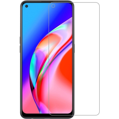 OPPO A94 Screenprotector - OPPO A94 Screen protector Bescherm Glas Extra Sterk