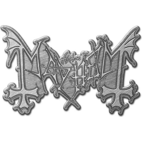 Mayhem Pin Logo Zilverkleurig