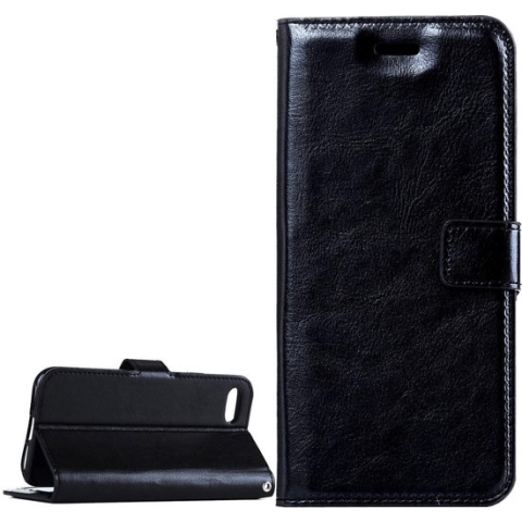 iPhone 6 Plus / iPhone 6S Plus - Bookcase Zwart - portemonee hoesje