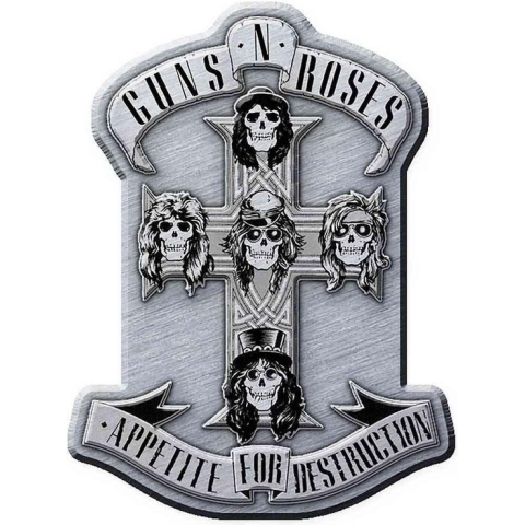 Guns N' Roses Pin Appetite Zilverkleurig