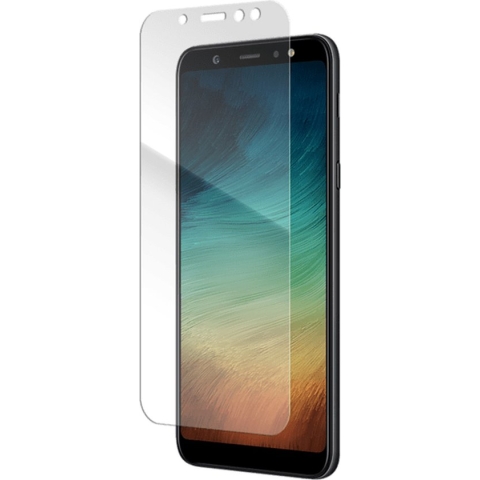 LuxeBass Screenprotector geschikt voor Samsung Galaxy A6 (2018) - Gehard Glas - glas scherm - bescherming