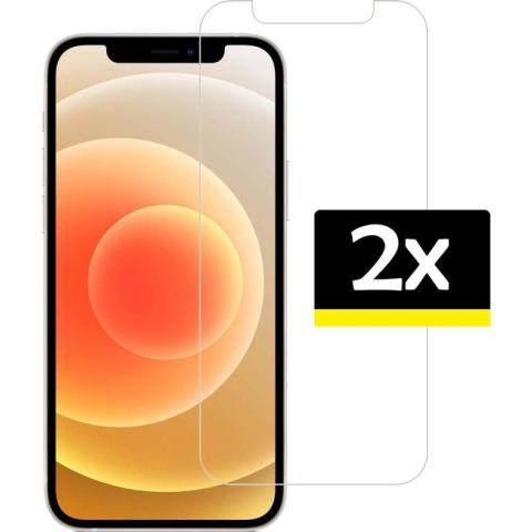 iPhone 12 Mini Screenprotector Glas Tempered Glass - 2 stuks