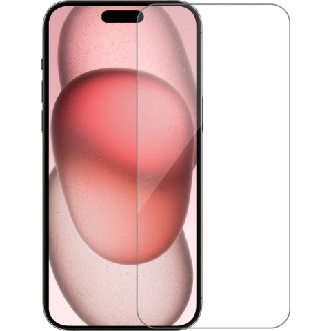 iPhone 15 Screenprotector Tempered Glass Gehard Glas Full Screen Display Cover