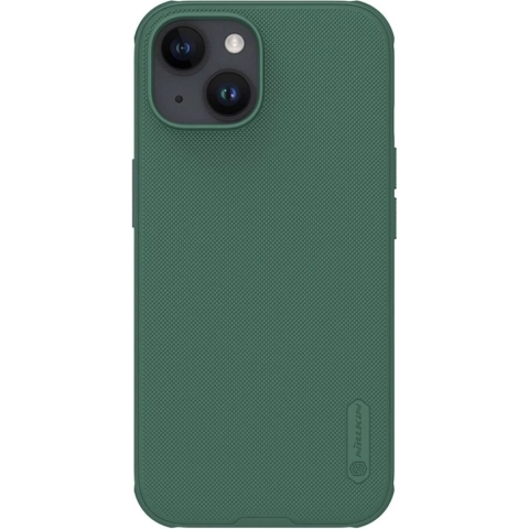 Nillkin Super Frosted Shield Apple iPhone 15 Hoesje Back Cover Groen