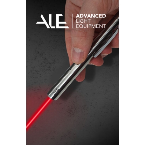 ALE Professionele laserpen - Rood - USB oplaadbaar - Aluminium behuizing - Presenteren - Vogels verjagen
