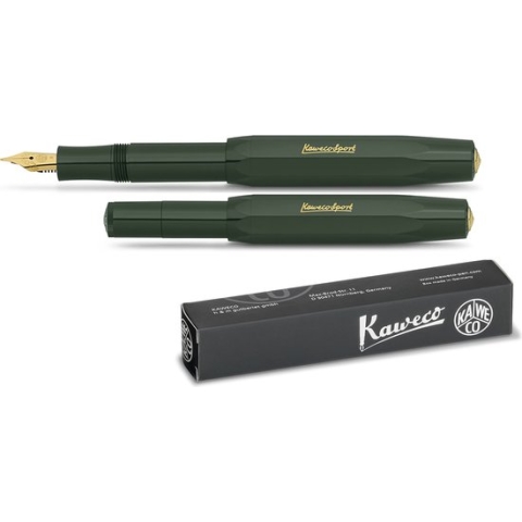 Kaweco Classic Sport - Vulpen - Medium punt - Groen