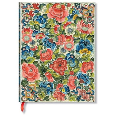Peking Opera Embroidery- Pear Garden (Peking Opera Embroidery) Ultra Lined Hardcover Journal