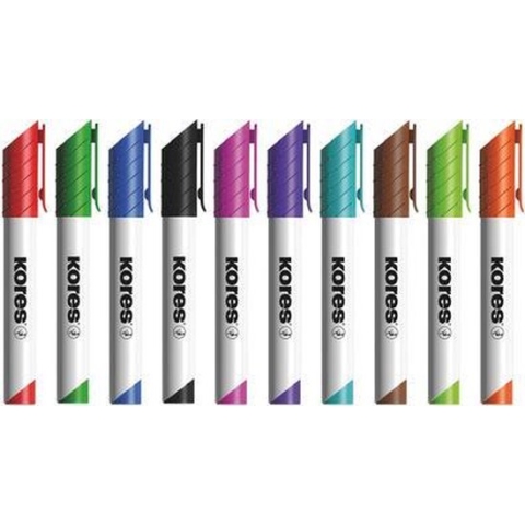 Kores Whiteboard- & Flipchart-Marker 'K MARKER', blau