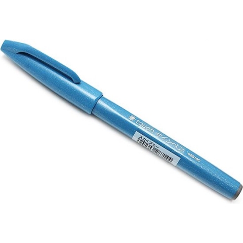 Pentel Brush Sign SES15C Lichtblauw
