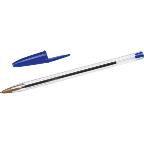 Balpen Bic Cristal blauw medium - 1000 stuks