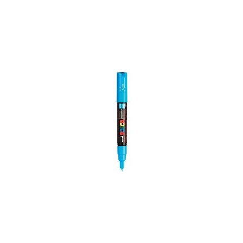 Uni POSCA paintmarker PC-1MC, 0,7 mm, lichtblauw 6 stuks