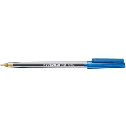 Balpen Staedtler 430 Medium Blauw