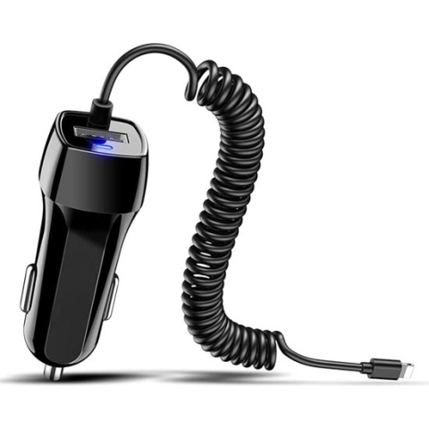 Autolader Geschikt Voor iPhone Auto Oplader Accessories - Snellader Universeel