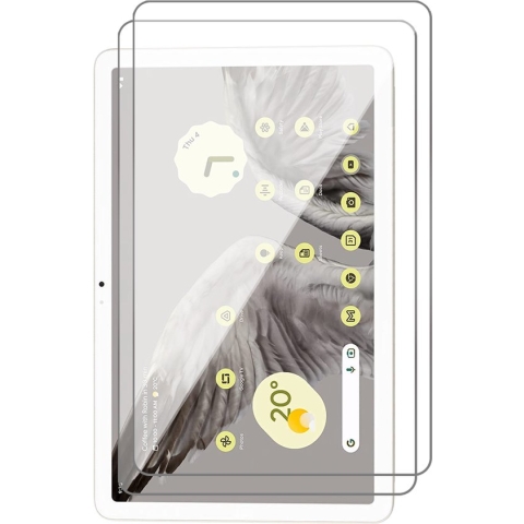 Google Pixel Tablet Screenprotector - 2x Gehard Glas Screen Protector GlassGuard