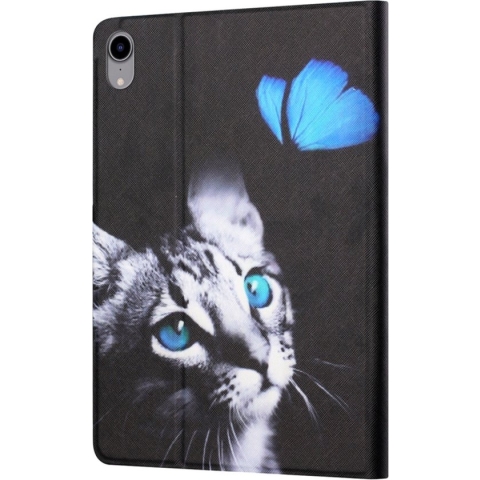 Kat - Vlinder - Bescherm-Etui Map voor iPad 10th - 10.9 2022