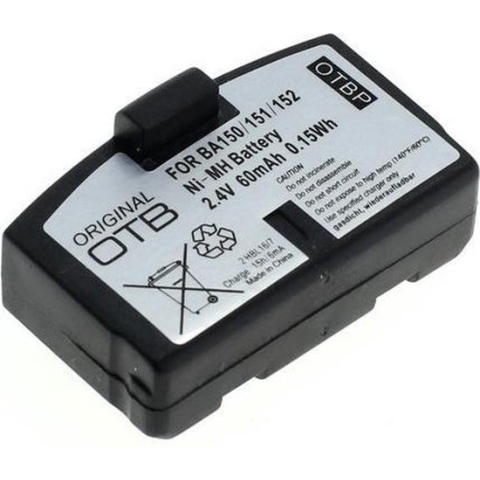 OTB Accu Batterij Sennheiser BA 150, BA 151, BA 152 - 60mAh