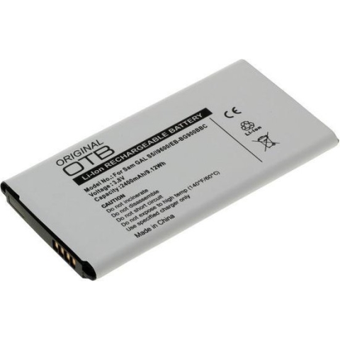 Accu compatibel met Samsung Galaxy S5 / EB-BG900BBE / 2400 mAh