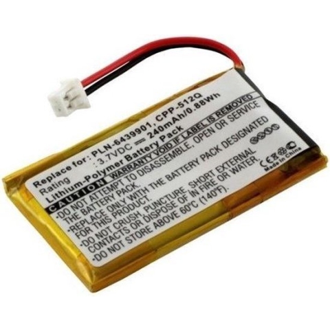 Batterij voor Plantronics 64327-01 Li-Polymer