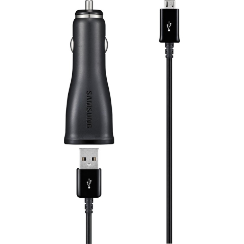 Samsung carcharger micro USB - black - 2A