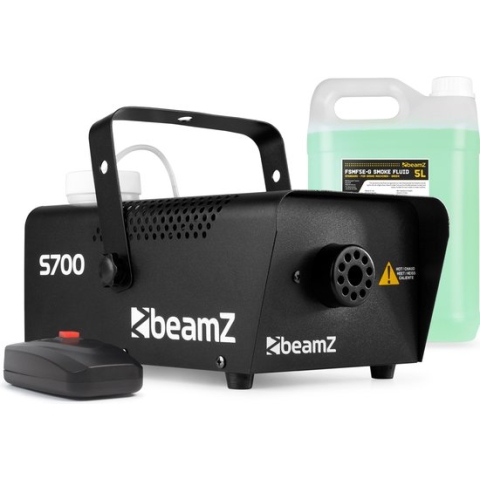 Rookmachine - Beamz S700 rookmachine 700W incl. ruim 5L rookvloeistof