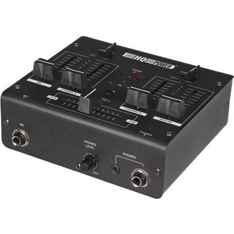 HQ-Power 2-kanaals mengpaneel met 2 USB-poorten