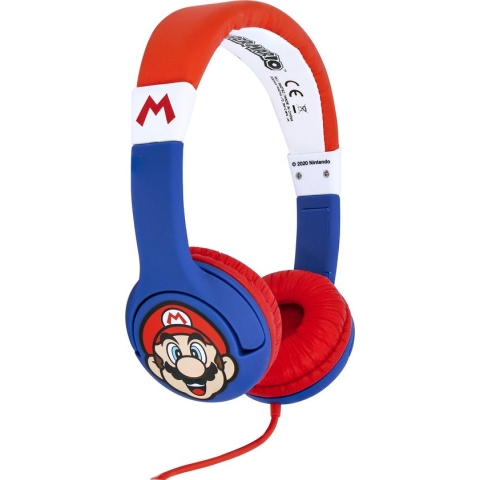Super Mario - kinder koptelefoon - volumebegrenzing - verstelbaar - comfortabel