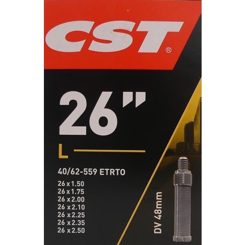Cst Binnenband 26 X 1.75-1.90-2.30 (40/62-559) 48 Mm Dv
