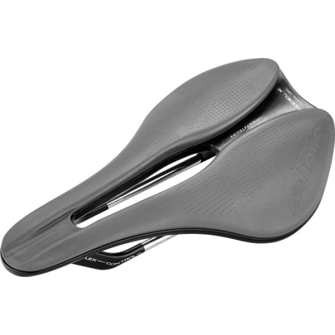 Selle Italia zadel model x green Superflow l3 grijs 145x245mm