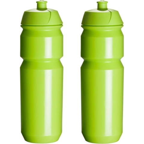 2 x Tacx Shiva Bidon - 750 ml - Groen Drinkbus