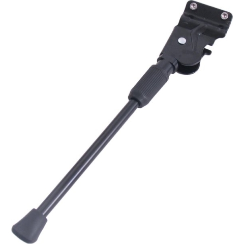 Fietsstandaard Edge 2-bouts - aluminium 28" - zwart - bout afstand 4 cm