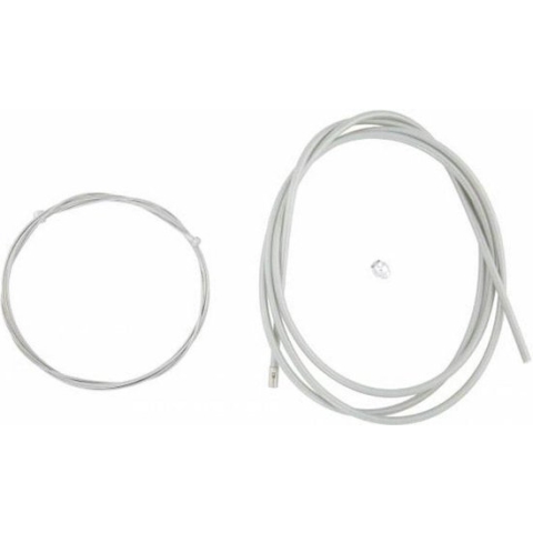 Slurf Remkabels Universeel 225 Cm Rvs/teflon Zilver 2-delig