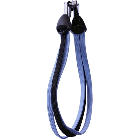 Bibia Veiligheidsbinder 50 Cm Nylon/elastaan Blauw/zwart