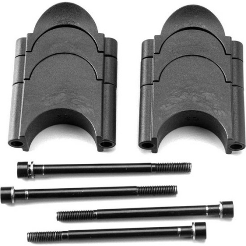 Deda Spacers Kit Voor Extender Stuur Parabolica/fastblack Zwart