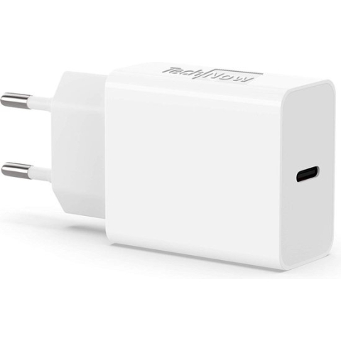 USB C Adapter geschikt voor USB C kabel Oplader - Snellader 20W Universeel voor Telefoon / Tablet / Smartphone / GSM